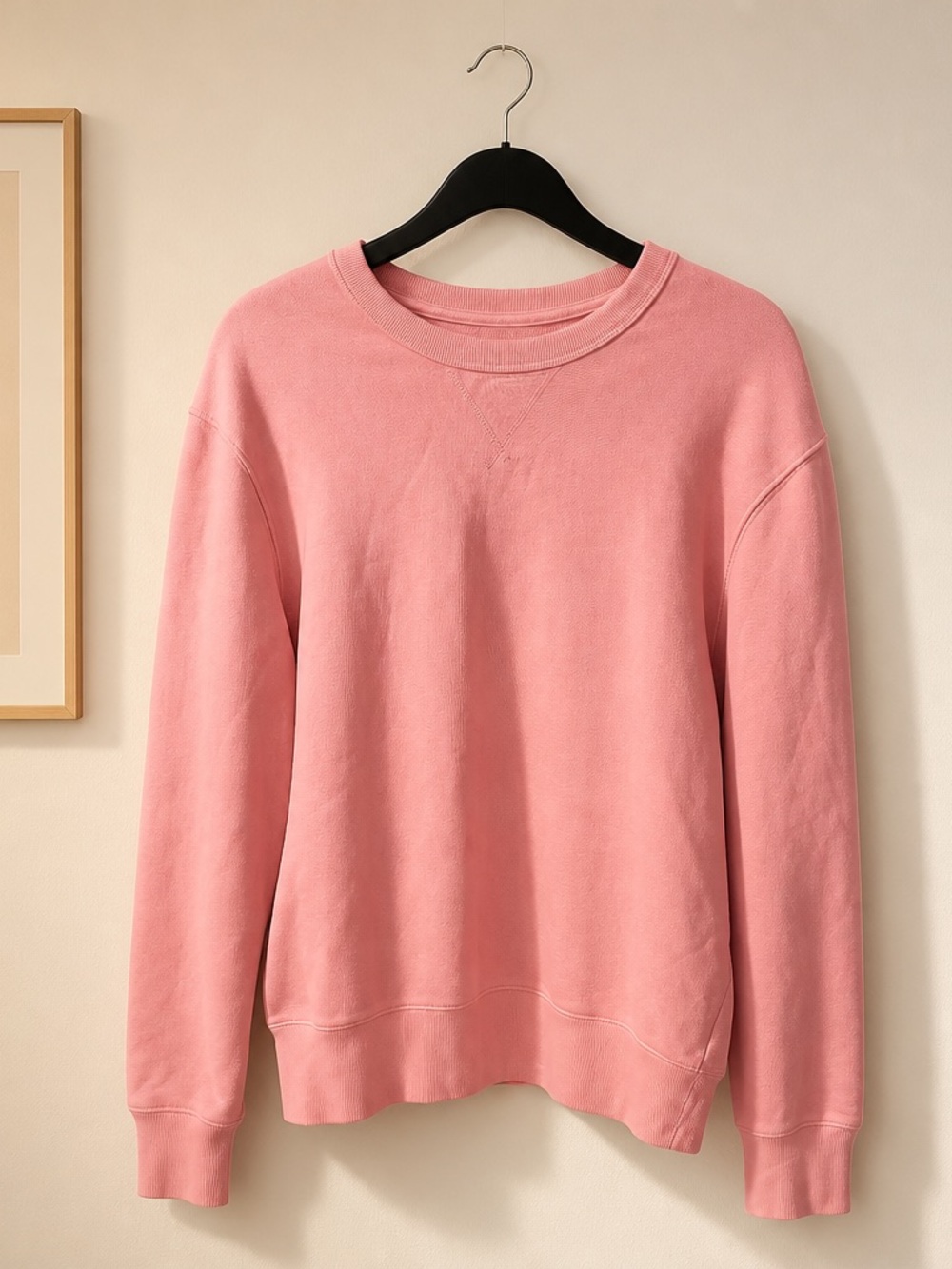 J. Crew Crewneck Sweatshirt in Dusty Rose Pink